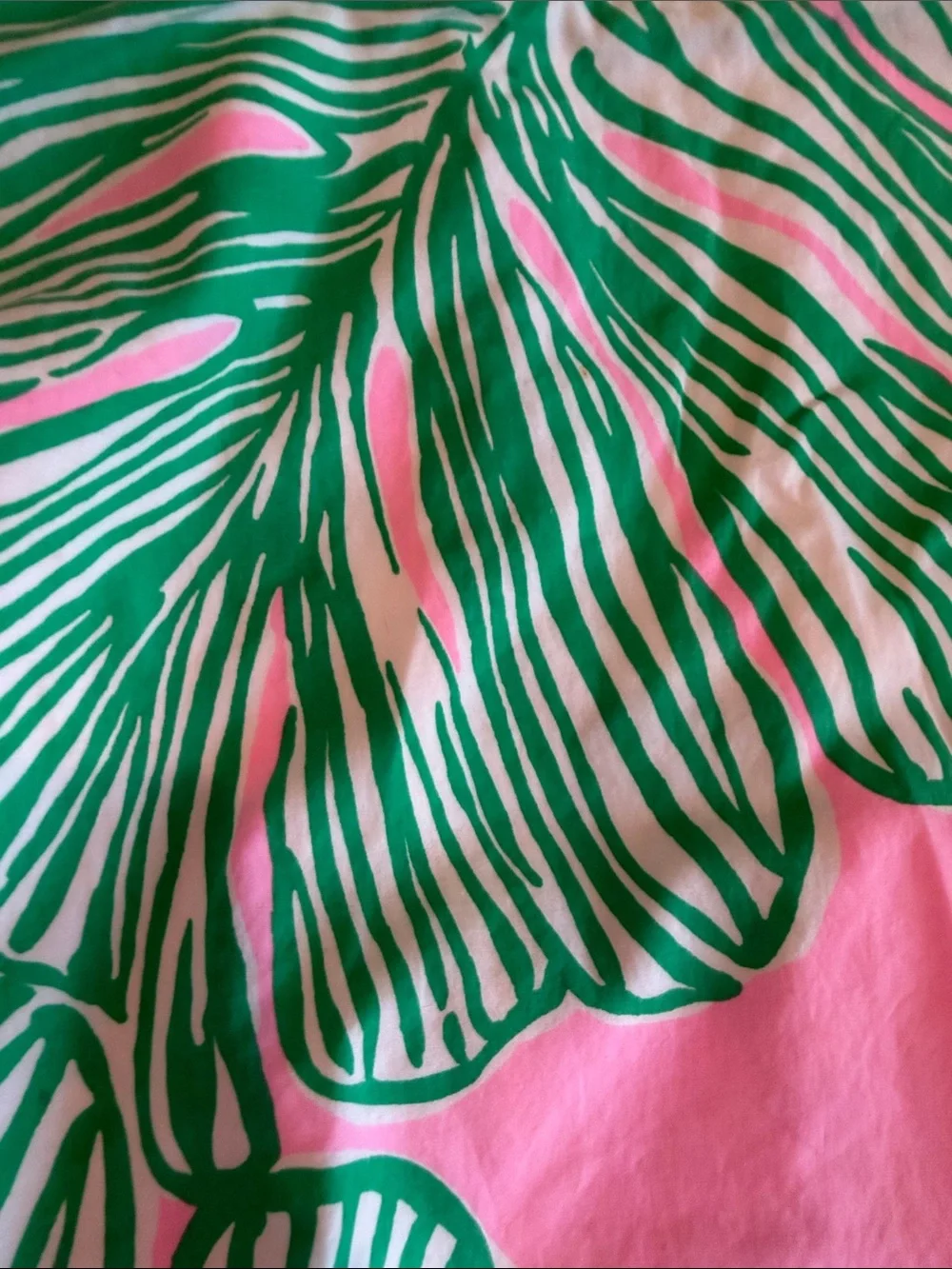 Lilly Pulitzer Pink & Green Floral Eyelet Two-Piece Set